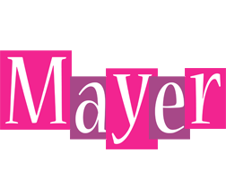 Mayer whine logo