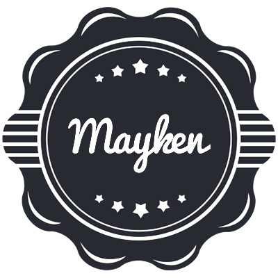 Mayken badge logo