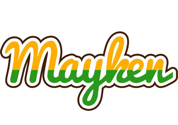 Mayken banana logo