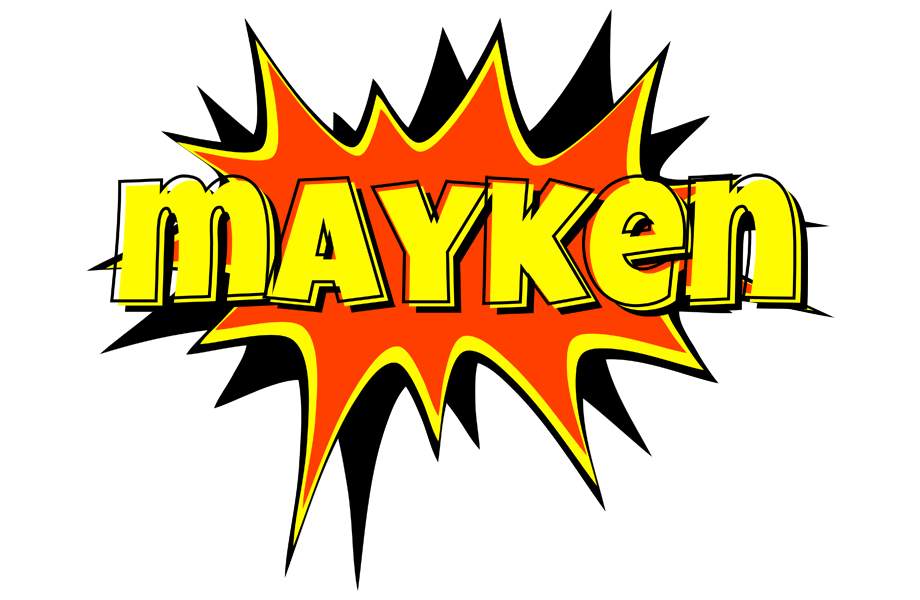 Mayken bazinga logo
