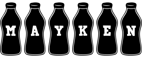 Mayken bottle logo