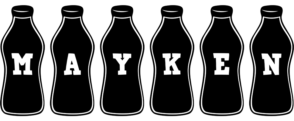 Mayken bottle logo