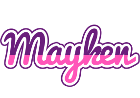 Mayken cheerful logo