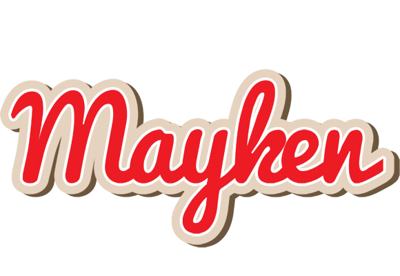 Mayken chocolate logo