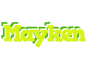 Mayken citrus logo