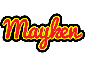 Mayken fireman logo