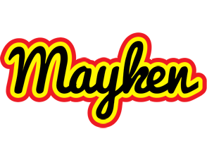 Mayken flaming logo