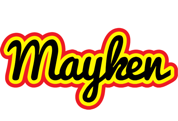 Mayken flaming logo