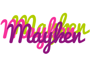 Mayken flowers logo