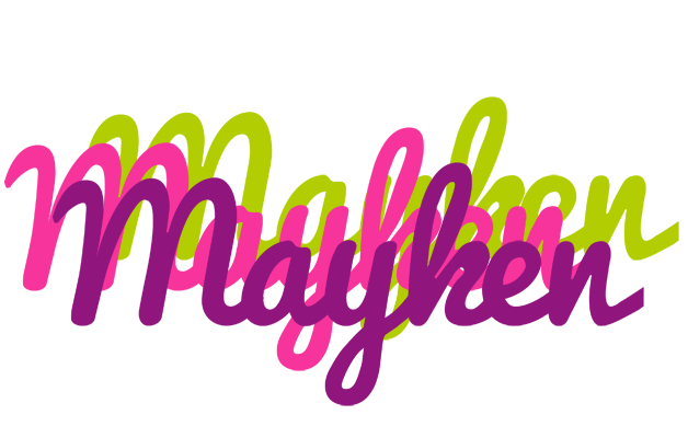 Mayken flowers logo
