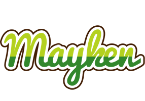 Mayken golfing logo