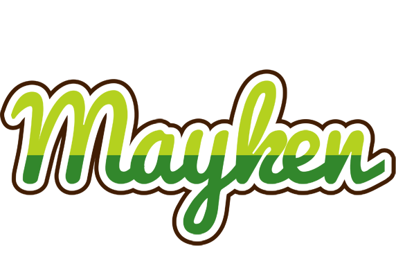 Mayken golfing logo