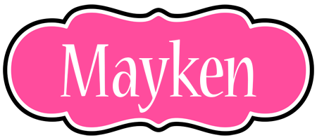 Mayken invitation logo