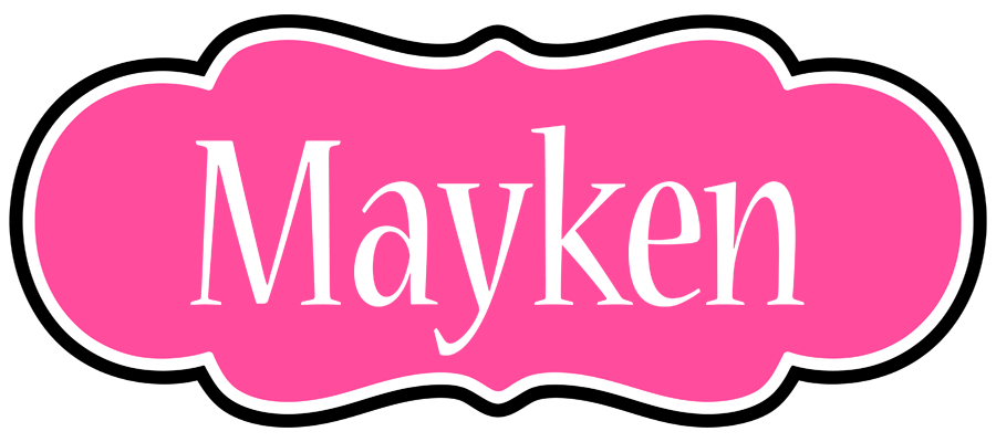 Mayken invitation logo