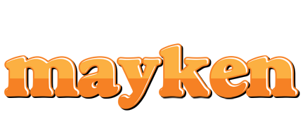 Mayken orange logo