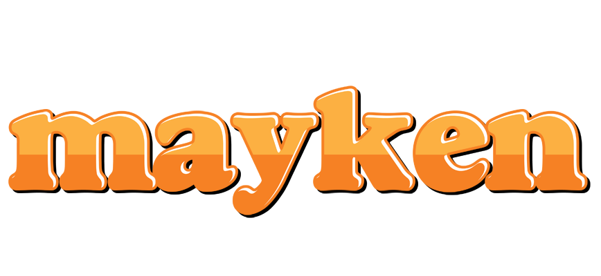 Mayken orange logo