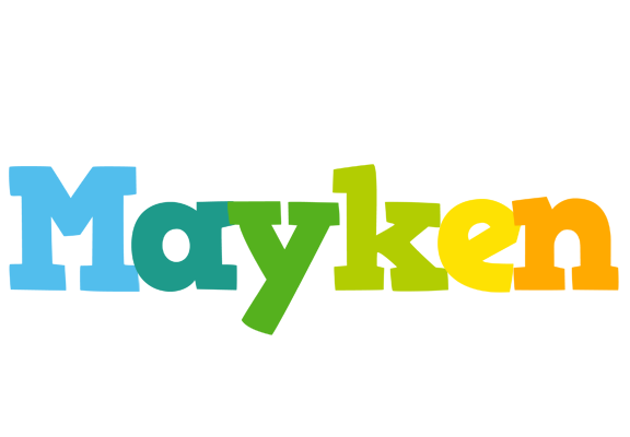 Mayken rainbows logo