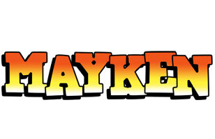 Mayken sunset logo