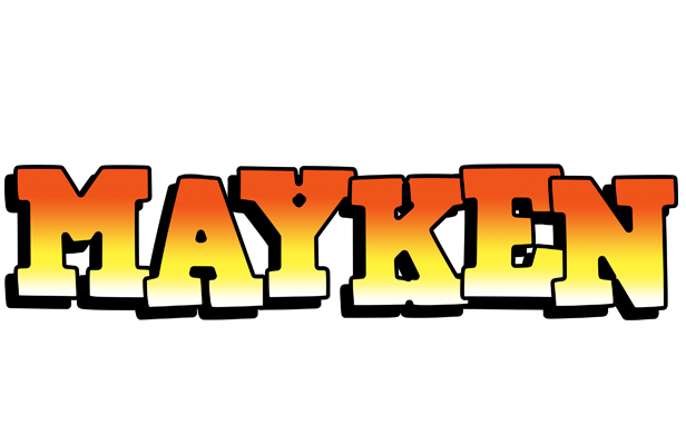 Mayken sunset logo