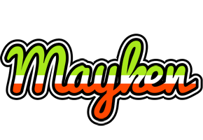 Mayken superfun logo