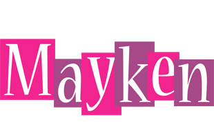 Mayken whine logo