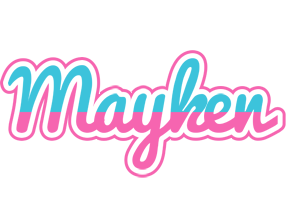 Mayken woman logo