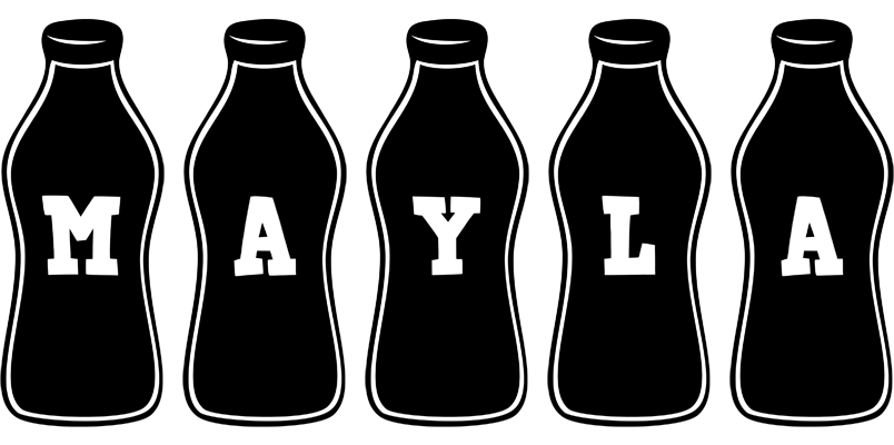 Mayla bottle logo