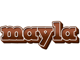 Mayla brownie logo