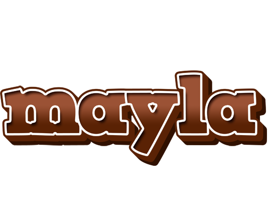 Mayla brownie logo