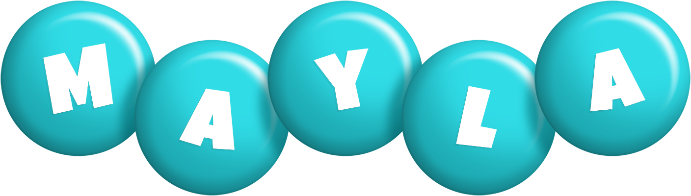Mayla candy-azur logo