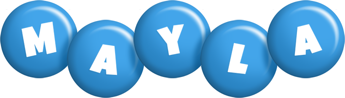 Mayla candy-blue logo