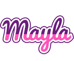 Mayla cheerful logo