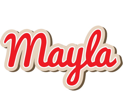Mayla chocolate logo
