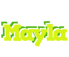 Mayla citrus logo