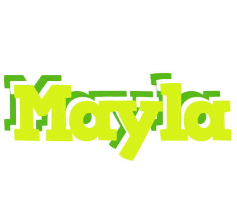 Mayla citrus logo