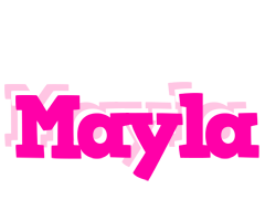 Mayla dancing logo