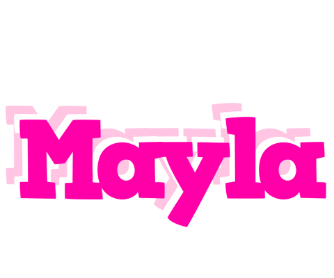 Mayla dancing logo