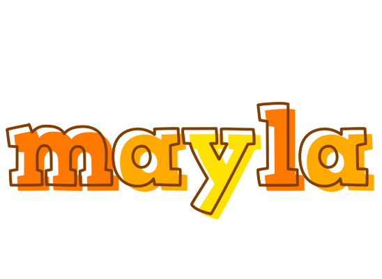 Mayla desert logo