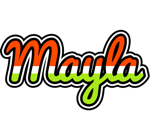 Mayla exotic logo