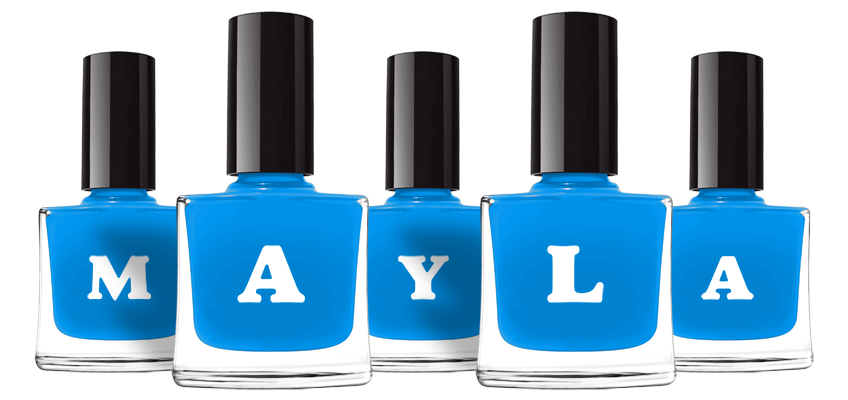 Mayla glossy logo