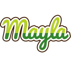 Mayla golfing logo