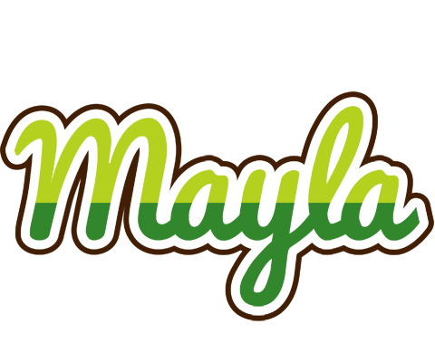 Mayla golfing logo
