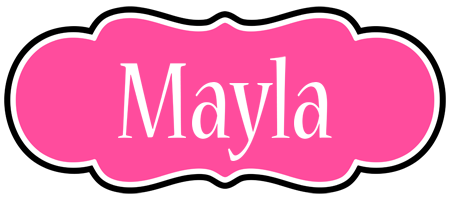 Mayla invitation logo