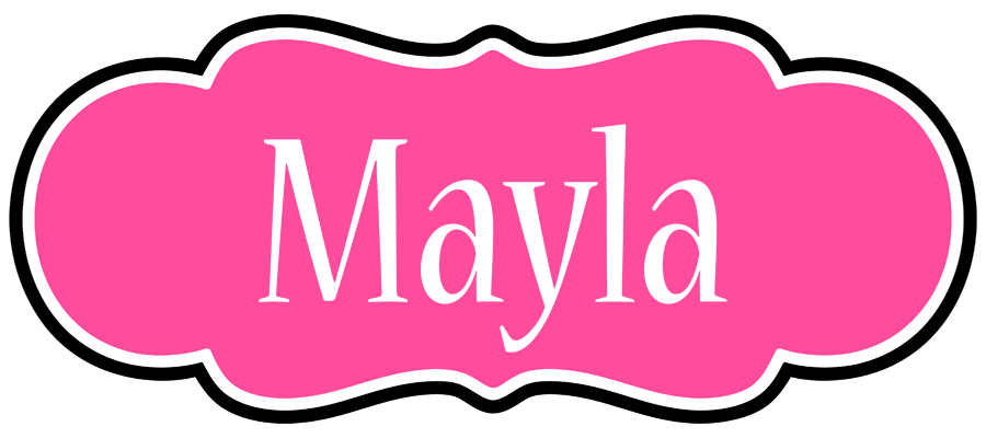 Mayla invitation logo