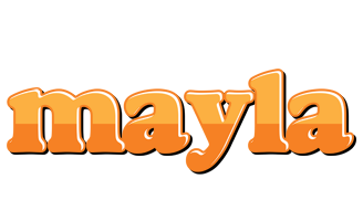 Mayla orange logo