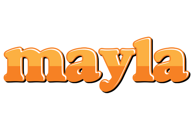 Mayla orange logo