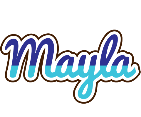 Mayla raining logo