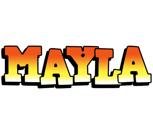 Mayla sunset logo