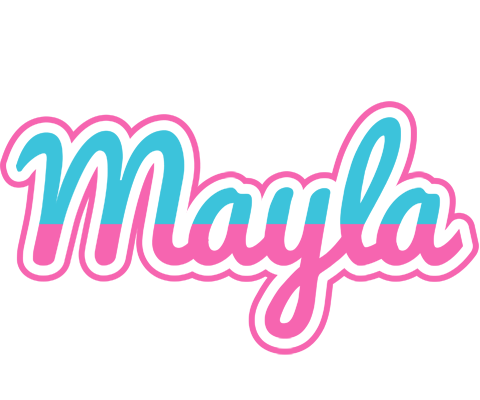 Mayla woman logo