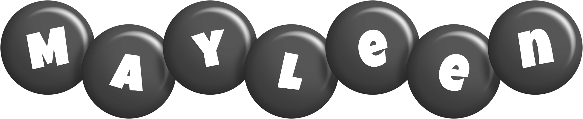 Mayleen candy-black logo